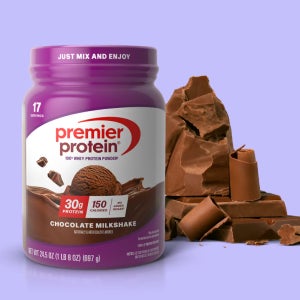 프리미어프로틴 100% 웨이 프로틴 파우더 초코 초콜릿 밀크쉐이크 맛 697g