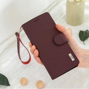천연소가죽 클래식 다이어리 갤럭시 S23울트라 명품케이스 갤S23울트라케이스 S23U
