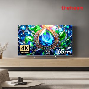 더함 Real 120Hz 5%카드할인 게이밍 TV 165cm(65인치), MINILED, 고객자가설치