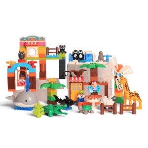 뮤고랑 블록놀이 아기 장난감 완구 (주토피아+펭귄 아일랜드 기획세트)