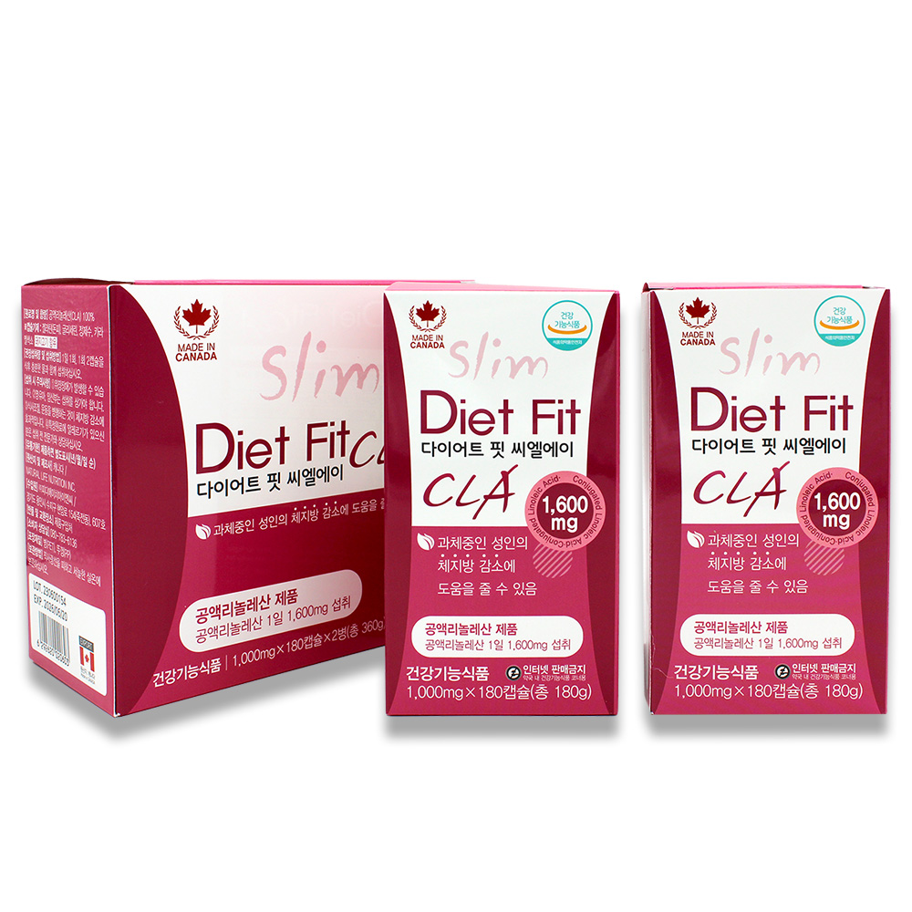 다이어트 핏 씨엘에이 360캡슐 6개월분 Diet fit CLA