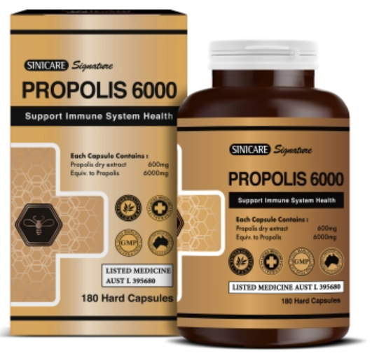 시니<b>케어</b> 호주 프로폴리스 6000mg 180캡슐 고함량 플라보노이드 <b>그린</b> 비타민