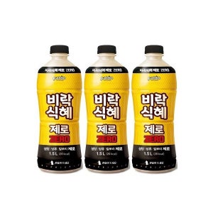 비락식혜 제로 1.5L, 3개