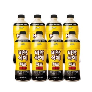 비락식혜 제로 1.5L, 8개