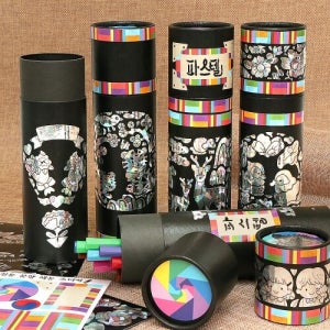 파스텔클레이 전통 민화 자개 필통 나전칠기 세트 만들기 패키지 4세트