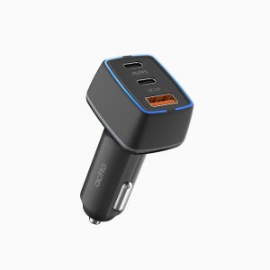 엑토 3포트 시거잭 USB C타입 소켓 고속 차량용 시가잭 멀티 충전기 CCU-24