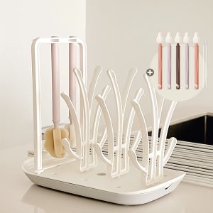 하이비 젖병건조대+몽글이 젖병솔세트