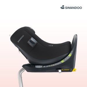 [스완두] 마리5 아이사이즈 신생아 회전형 카시트 치아블랙