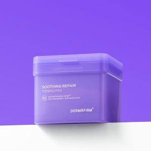 [수분진정모공패드] 더마펌 수딩 리페어 물광 토닝패드 R4 180ml 70매, 1개