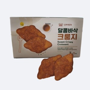 신라명과 달콤바삭 크룽지 25g 15개