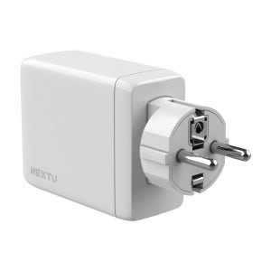 이지넷유비쿼터스 NEXTU 추오닉 USB PD 100W PPS GaN 멀티 초고속 접지충전기 QC633GAN
