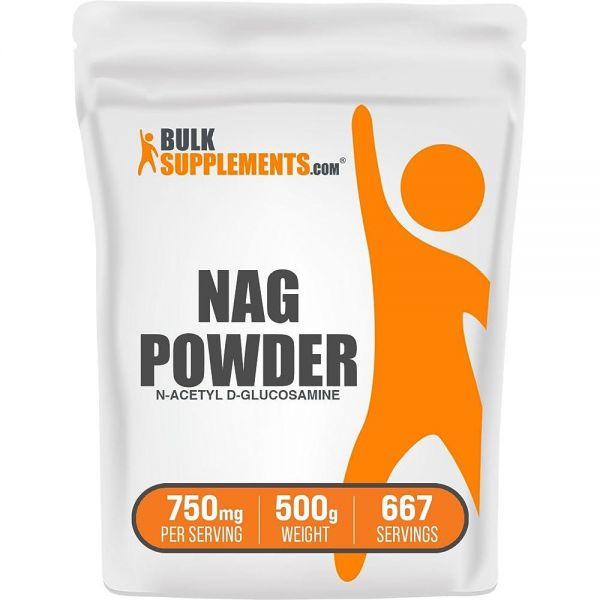 BulkSupplements N아세틸D글루코사민 (<b>NAG</b>) 파우더 500g