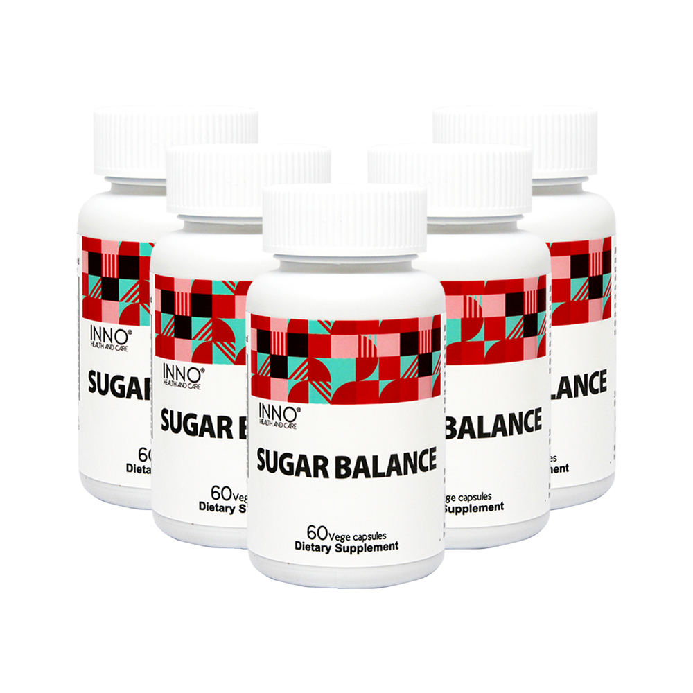 이노헬스 슈가발란스 혈당관리 60캡슐 5통