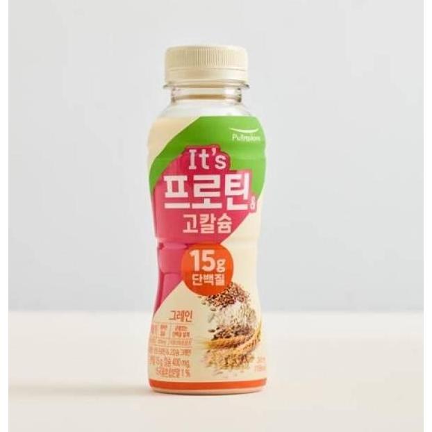 <b>풀무원</b> 기묘한수퍼 식사대용 잇츠프로틴&amp;고칼슘 그레인 (260ml) 영양간식 아연 <b>몸매관리</b> 식단<b>관리</b>