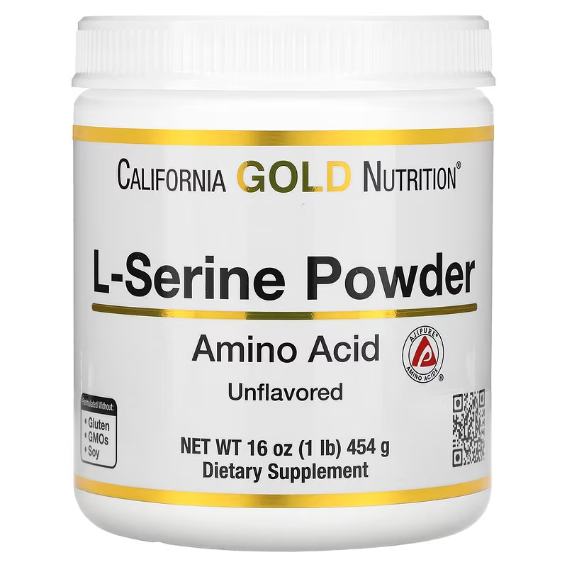 캘리포니아골드뉴트리션 L<b>세린</b> 파우더 L-Serine Powder