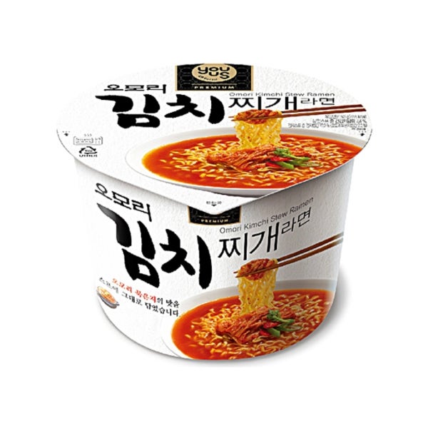 오모리 김치찌개 컵라면 큰컵 150g 16개