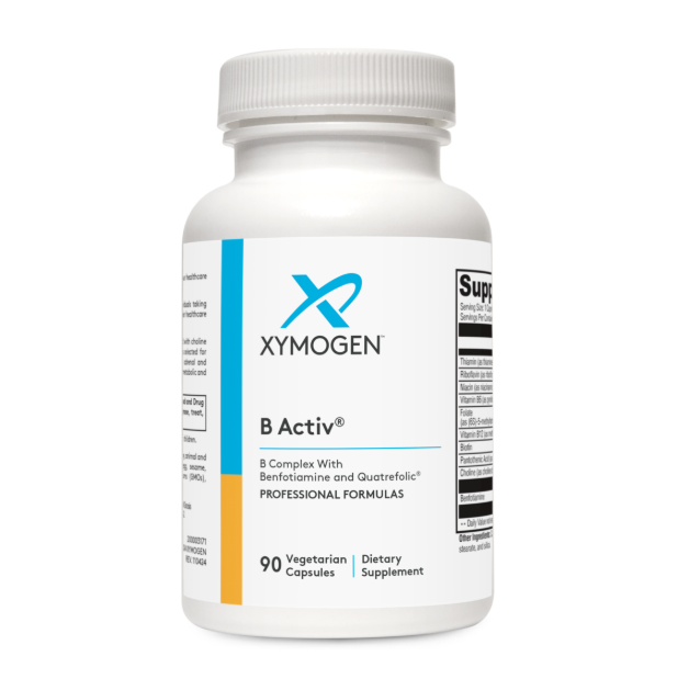 <b>자이모겐</b>XYMOGEN B Activ 비액티브 <b>비타민</b>B복합체 90캡슐 벤포티아민