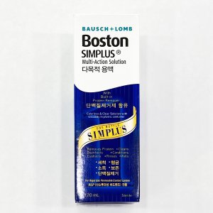 바슈롬 보스톤 보존액 120ml x6개 + 하드렌즈케이스 드림렌즈세척액