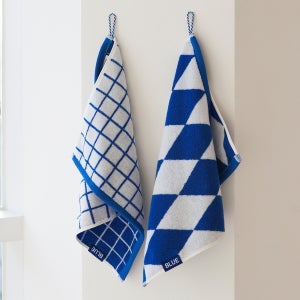 블루 모달 주방 핸드타월