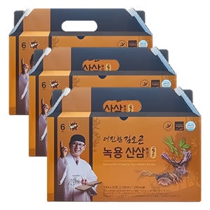 김오곤 녹용 산삼배양근 골드 3개월분 90포+침향환 10환