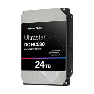 WD UltraStar NAS HDD 24TB HC580 헬륨충전 5년보증 7200 512