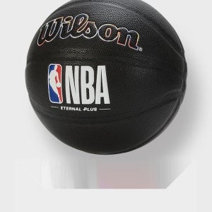윌슨 농구공 7호 실내외 경기용 블랙 NBA ETERNAL PLUS 시리즈