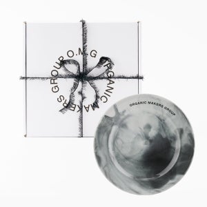 [선물포장] OMG Marbling plate 오엠지접시 ( 2 size )