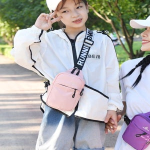 담앤드솜 키즈 캐릭터 크로스백 힙색 아기 유아 가방 초등 핸드폰 어린이날 선물 슬링백