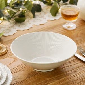 윤도자기 순백 화이트 국산 넓은면기 1개+1개 삼계탕