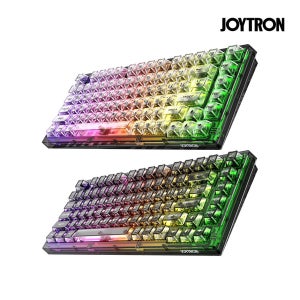 조이트론 투명키보드 MK82 사무용 저소음 예쁜 풀윤활 키보드
