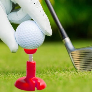 겨울 골프티 제자리 1초티업 꽂지않고 바로 티샷 티꽂이