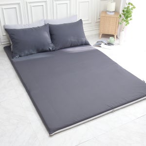 세미마이크로 알러지케어 미끄럼방지 세미 홑겹 요커버 1인 챠콜