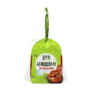 풀무원 사계절 아삭 고운양념 포기김치 (4kg)