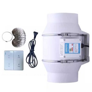 산업용 배기팬 덕트 저소음 환기 욕실 공기 순환 실내