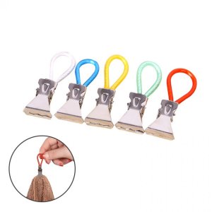 다용도 집게고리 홀더 소품걸이 수건 클립 행주 손타월 강력고정 악어클립 5p
