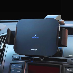 고성능 INDENA 갤럭시Z폴드 5 4 3 2 1 차량용 무선충전 거치대 폴더블폰 지폴드 자동차 고속충전기