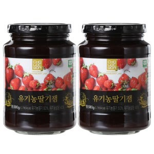 유기농딸기잼580g x 2개