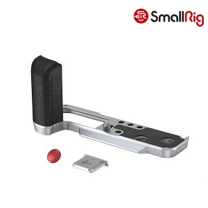 스몰리그 후지필름 X100VI X100V 엘쉐이프 핸드 그립 실버 SR4555 L플레이트