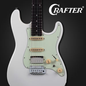 (실재고보유) 크래프터 Charlotte 일렉기타 샬롯 RW Olympic White