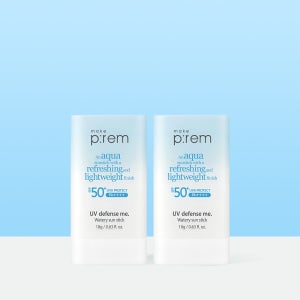 메이크프렘 유브이 디펜스 미 워터리 선스틱 18g+18g SPF50+ PA++++