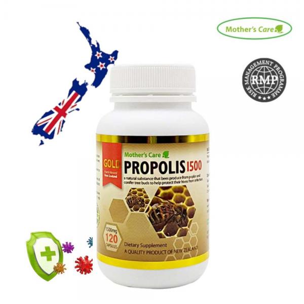 마더스<b>케어</b> 뉴질랜드 프로폴리스 1500mg 120캡슐 고함량 플라보노이드 <b>그린</b> 브라질 천연 벌꿀 비타민 오일