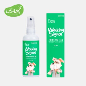 지홈랩스 워킹시그널 110ml 반려견 애완용 모기 진드기 기피제 산책필수품