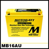[MB16AU - 12V20.5AH][MOTOBATT] 모토뱃 모토배터리 AGM배터리 [야마하]VIRAGO,V-MAX,[두카티] 외