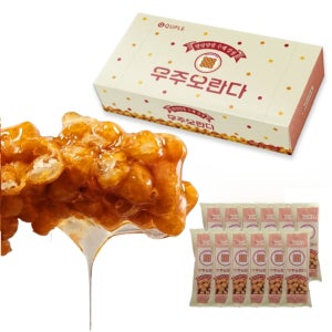 우주오란다 말랑말랑 플레인 강정 30g, 12개