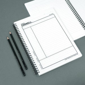 핑크풋 5000 PP 코넬노트 스프링 유선 노트