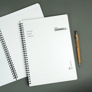 핑크풋 5000 PP 코넬 그리드노트 스프링 유선 노트