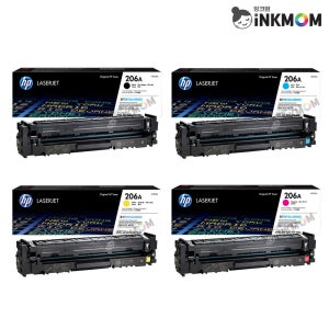 W2110A W2111A W2112A W2113A (HP 206A) 정품토너 4색 SET