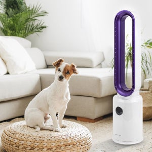 홈니즈 날개없는선풍기 리모컨형 가정용선풍기 아기선풍기 타워팬 저소움