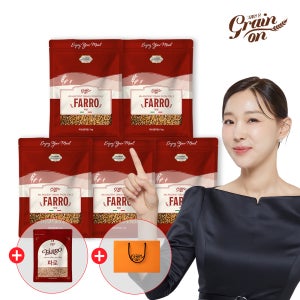 그레인온 24년산 파로(엠머 밀) 고대곡물 르셀란테그라노토스칸 1kg, 5개