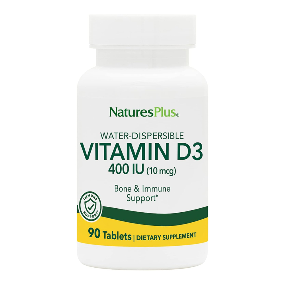 <b>네이처스플러스 비타민 D3</b> 10 mcg 90정